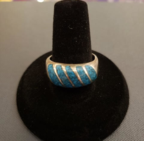 Sterling Silver Ring with Turquoise